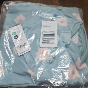 Carter's Blue Floral Kids Pajama Set